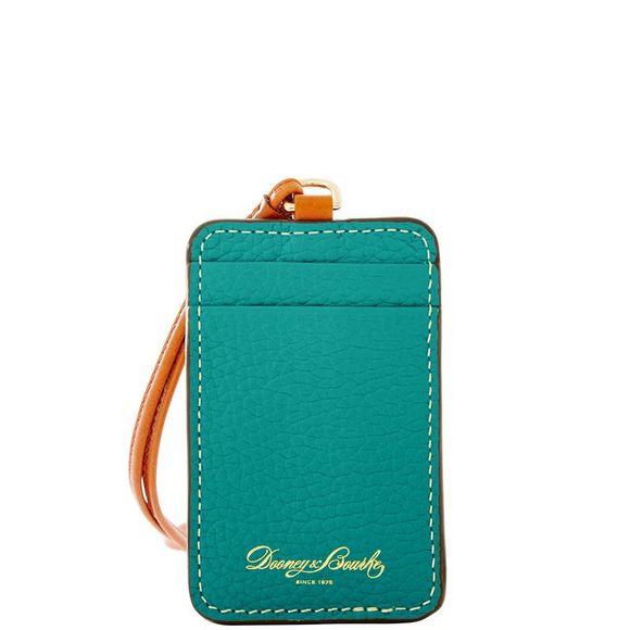 Dooney & Bourke Pebble Grain ID Lanyard - Spearmint - Picture 1 of 3